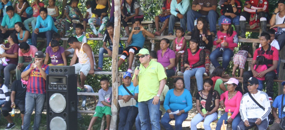 Consulado de Colombia en San Fernando de Atabapo acompañó a los connacionales que participaron de los XV Juegos Deportivos y Culturales realizadas en la comunidad indígena de Macuruco