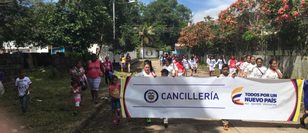 En imágenes: Consulado de Colombia en San Fernando de Atabapo conmemoró el 20 de julio