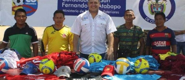 El Consulado de Colombia en San Fernando de Atabapo  llevó a cabo las primeras Olimpiadas Indigenas de las segundas y terceras generaciones