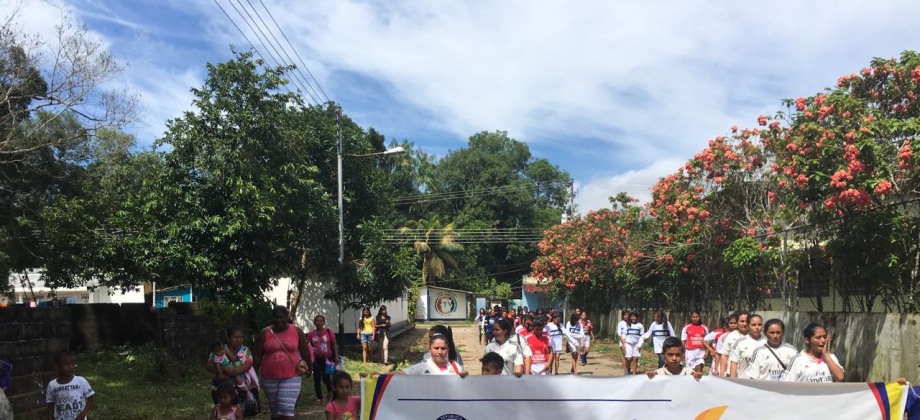 En imágenes: Consulado de Colombia en San Fernando de Atabapo conmemoró el 20 de julio